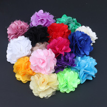 欧美创意款5CM色丁网纱头花儿童发带发夹发饰头饰配件现货批发
