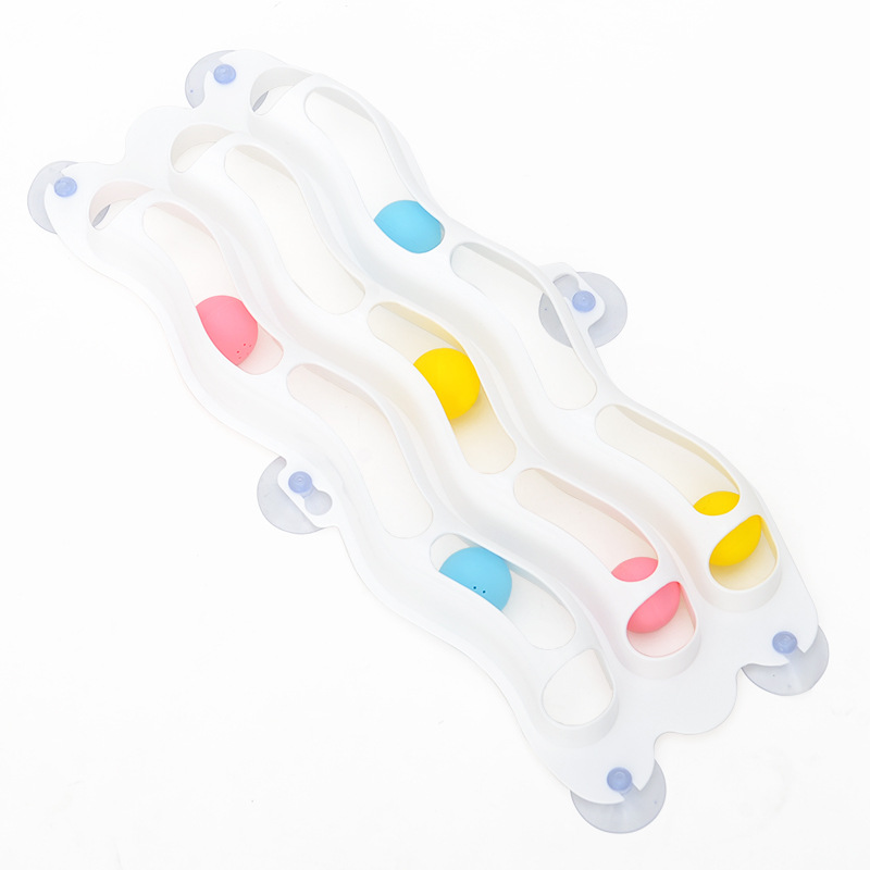 Mejora de tres capas gato pista divertido gato juguete pared lechón gato juguete auto-Hola gato rascarse Paquete de juguete en stock