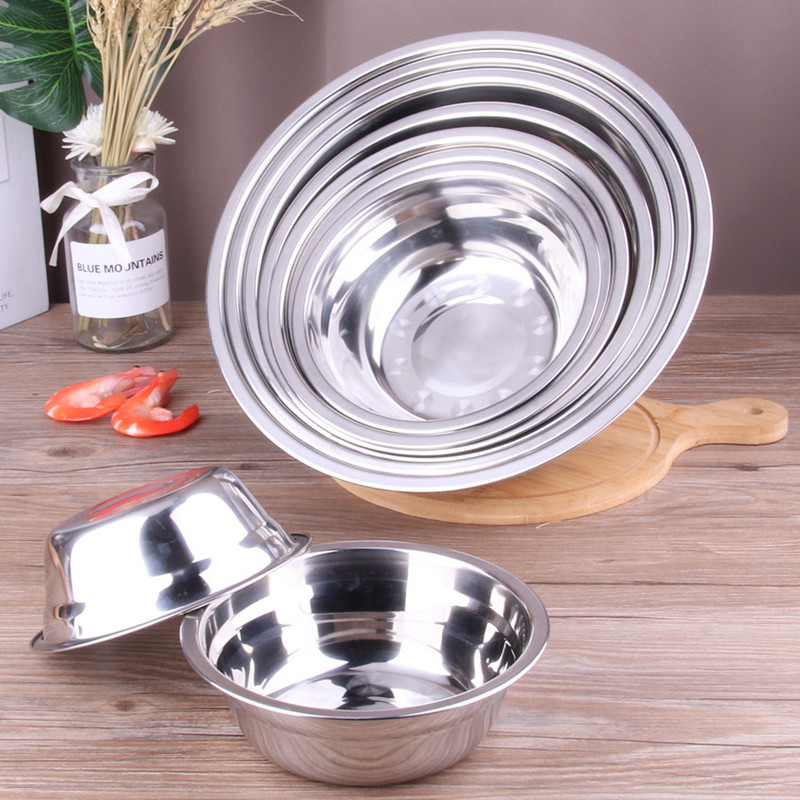Manufacturer of Stainless Steel Basins, Thickened Bowls and Chopsticks, Soup Basins with Soup Bowls, Multi-Purpose for Home Kitchens, School Canteens, Student Food Basins