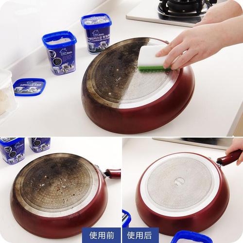 Korean decontamination cleaning paste kitchen multi-functional stainless steel cleaning waterless oil stain powerful decontamination and rust removal cleaner