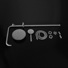 304 stainless steel bathtub faucet bathroom shower head set Bathroom bathroom pressure shower shower head