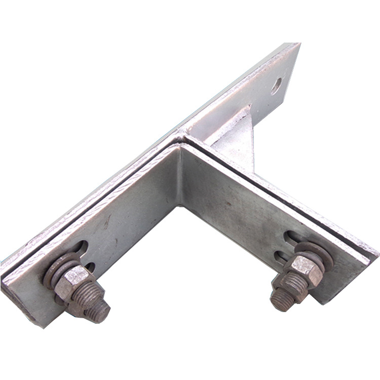 adss光缆直线紧固件 ZL-100热镀锌扁铁紧固夹板 光缆金具厂家