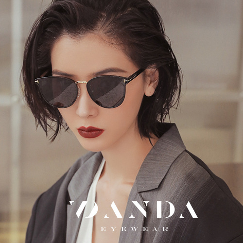 Sunglasses for women  new polarized sunglasses fashionable round frame glasses 2209 driver driving sunglasses for men