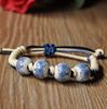 Ceramics, jewelry handmade, woven ethnic bracelet, accessory suitable for men and women, wholesale, ethnic style