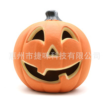 万圣节南瓜道具装饰品商场橱窗摆件户外场景布置镂空发光大南瓜