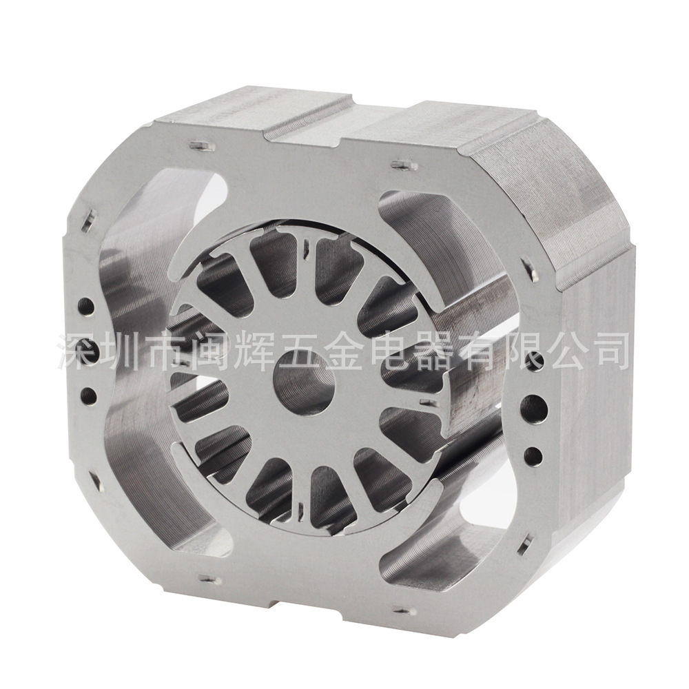 厂家制造马达定转子芯片 无刷定转子 直流芯片铁芯 窜极芯片