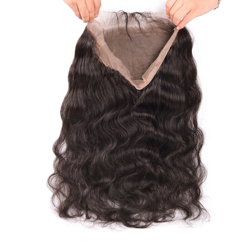 360 Lace Frontal Body Wave Human Hair 360 Full Lace Front Real Hair Wig Hand-Woven Craftsmanship