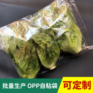 Anti-Fog Organic Vegetable Bag Supermarket Special Fresh Vegetable Packaging Bag Commercial Disposable Transparent Fruit Preservation Bag