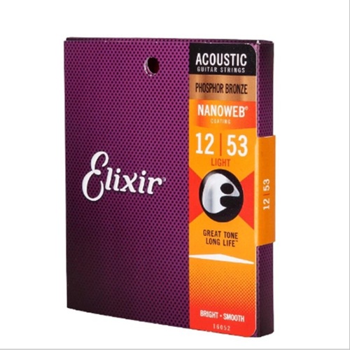 Guitar strings Elix brass phosphor copper strings electric guitar strings 12052 12002 acoustic guitar strings 16052 027