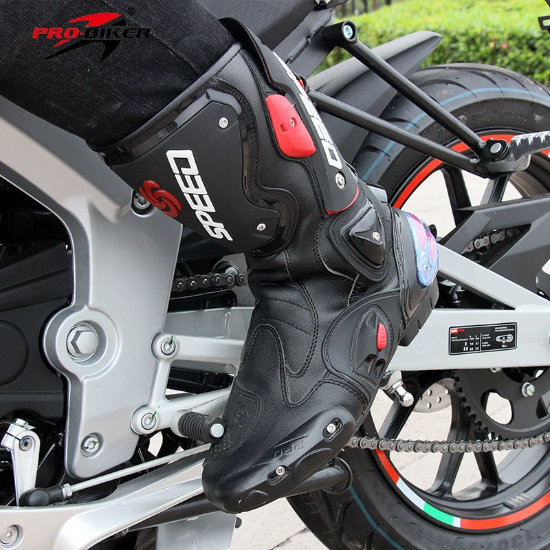 PRO-BIKER Обувь, гоночная машина, высокие сапоги, внедорожные ботинки для соревнований