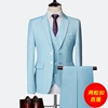 Azure suit, vest, trousers