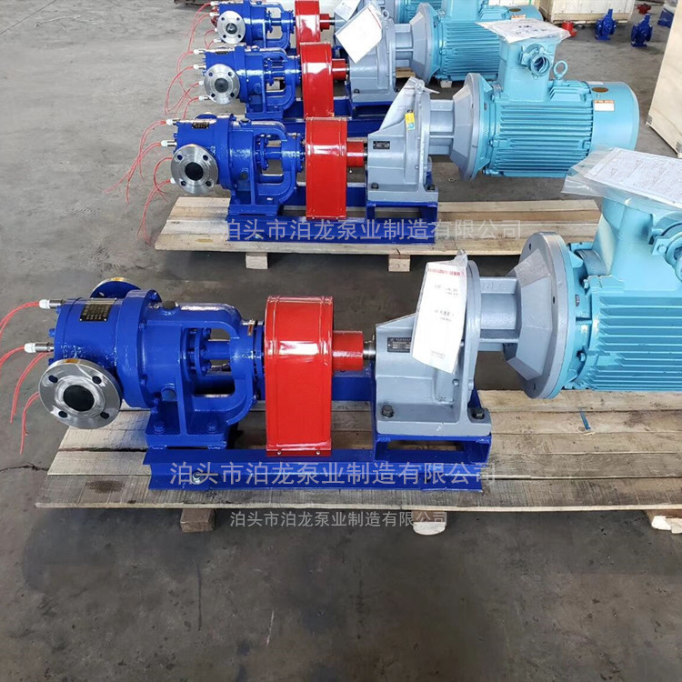 NYP2-1.0转子泵  2立方的粘度泵 泊头内啮合泵厂家 油脂转子泵