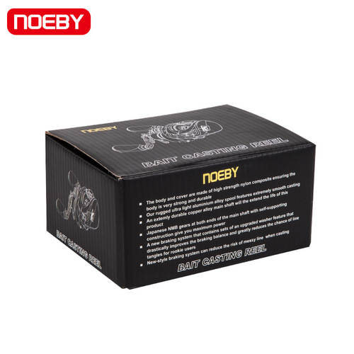 NOEBY/Nobby Lure 8kg Wheel Dropper Wheel Overseas Trade Super Smooth Long Cast Metal Wheel Fishing Gear