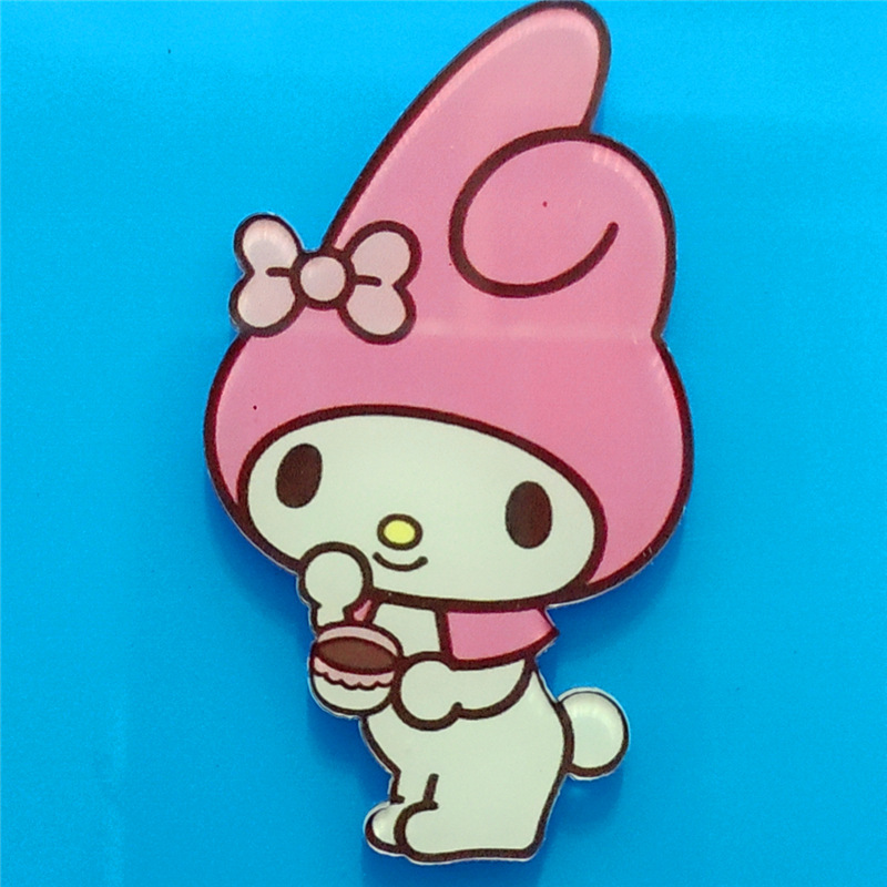 Harajuku Gemini acrílico broche de dibujos animados insignia bolsa accesorios periféricos DIY teléfono móvil Shell parche