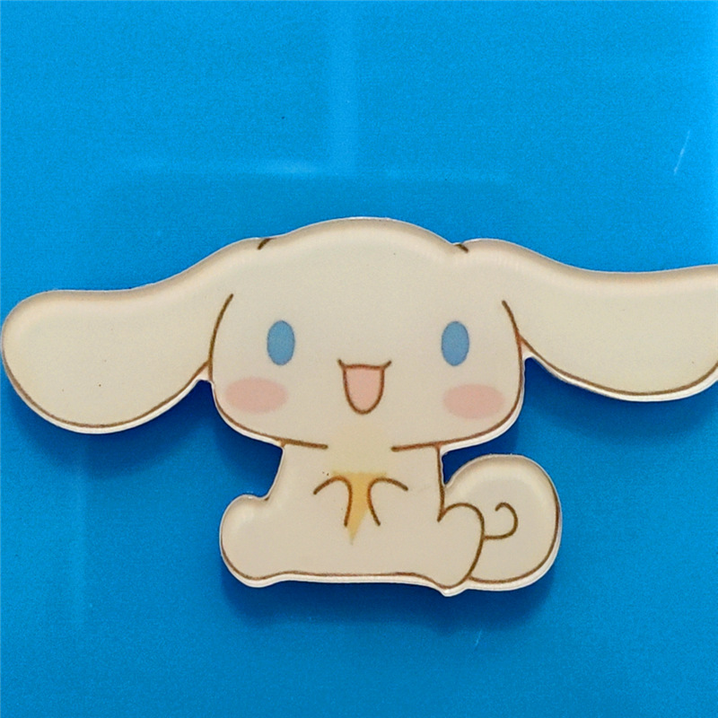 Harajuku Gemini acrílico broche de dibujos animados insignia bolsa accesorios periféricos DIY teléfono móvil Shell parche