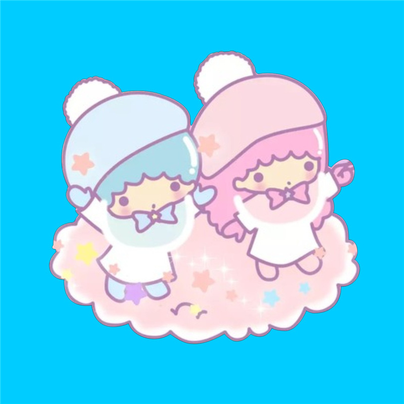 Harajuku Gemini acrílico broche de dibujos animados insignia bolsa accesorios periféricos DIY teléfono móvil Shell parche