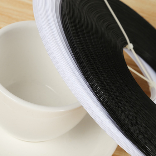 Bridal gown, evening dress, tailoring and sewing using corset, inner dress hem, fishbone woven band, net adhesive bone, elastic woven band net.