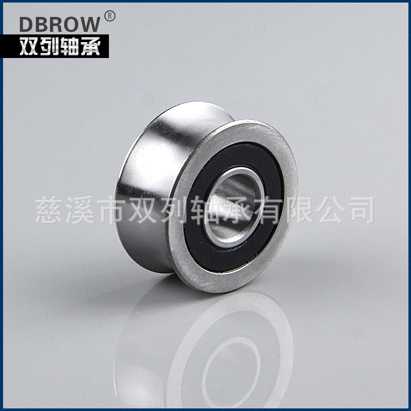 现货供应LFR5200-8 双轴芯导轨滚轮 工厂货源哥特式滚轮