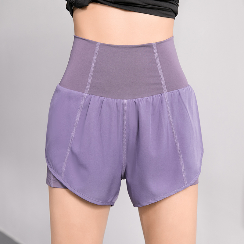 Super High Waist Sports Shorts Women's Loose Running Fitness Pants Anti-running Light Built-in Pocket Dancing Yoga Hot Pants Super High Waist Sports Shorts Women's Loose Running Fitness Pants Anti-running Light Built-in Pocket Dancing Yoga Hot Pants