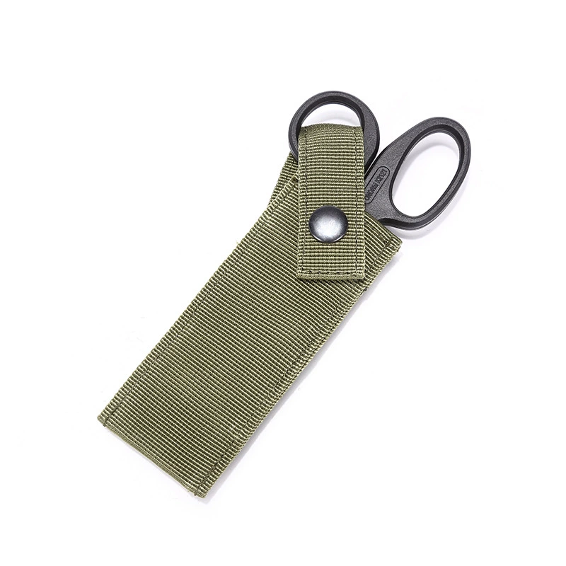 Медицинская тактическая сумка для ножниц Сумка для ножниц Военный вентилятор Открытый Кемпинг Туризм Оборудование для верховой езды Сумка для аксессуаров