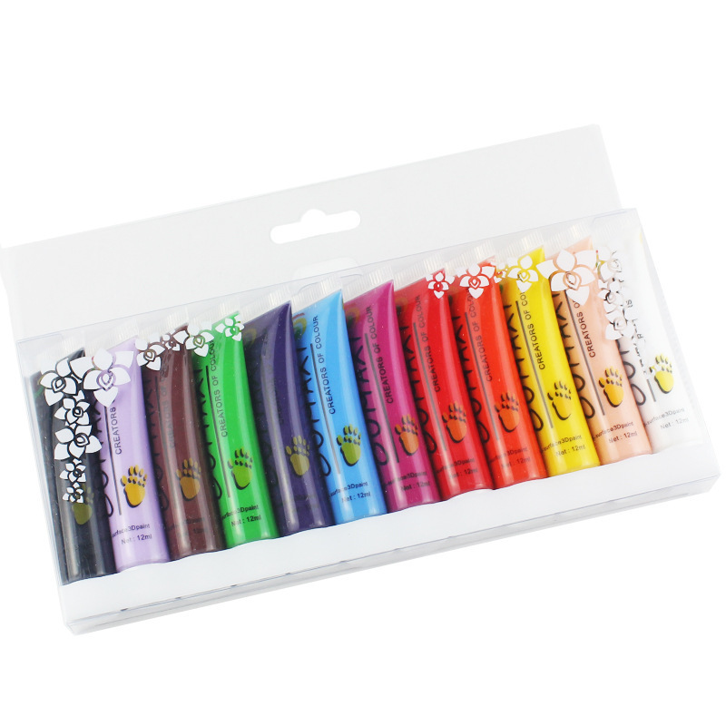 Nail supplies 12-color feet paint nail painting flower paint paint paint suit art painting wholesale