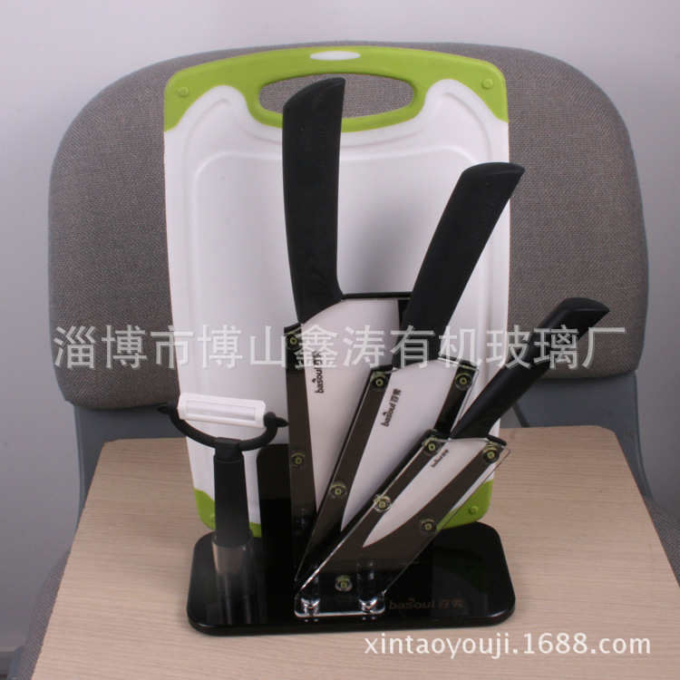 淄博有机玻璃亚克力商品展示架 橱窗商品手机钱包展示架