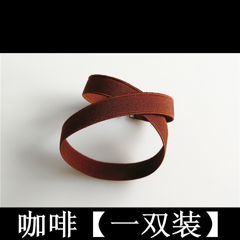 Listo para usar tacones altos anti-caída talón vinculante cordones de los zapatos de las mujeres Cordones elásticos sin tacón con cordones elásticos todo partido