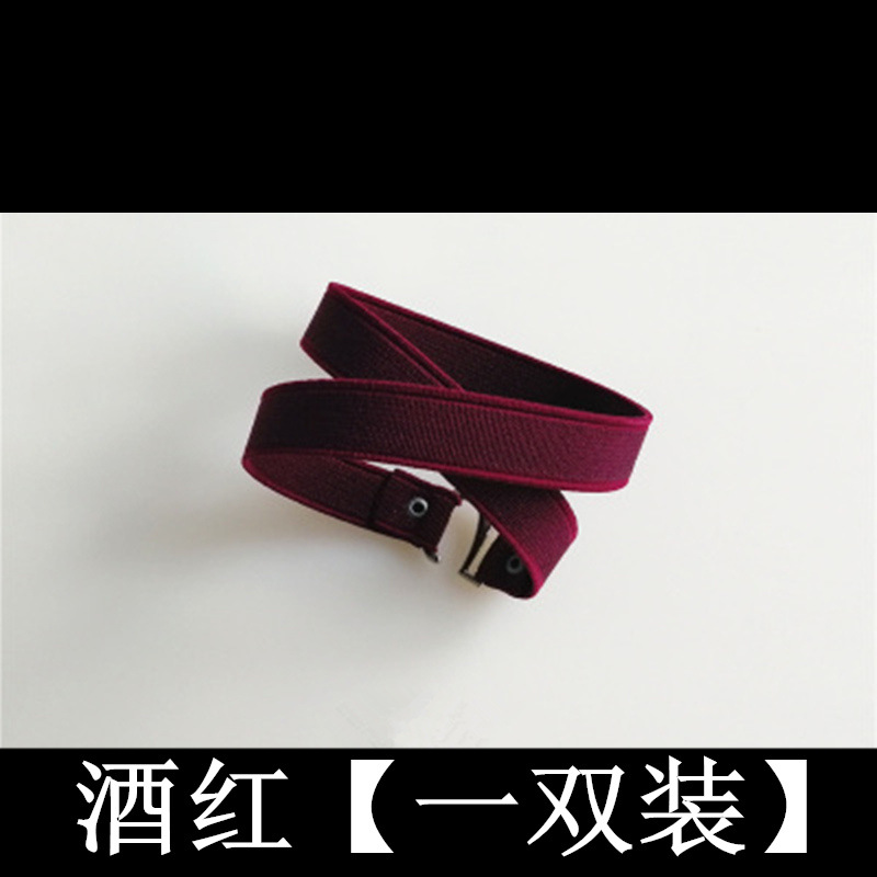 Listo para usar tacones altos anti-caída talón vinculante cordones de los zapatos de las mujeres Cordones elásticos sin tacón con cordones elásticos todo partido