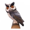Gray owl ornament