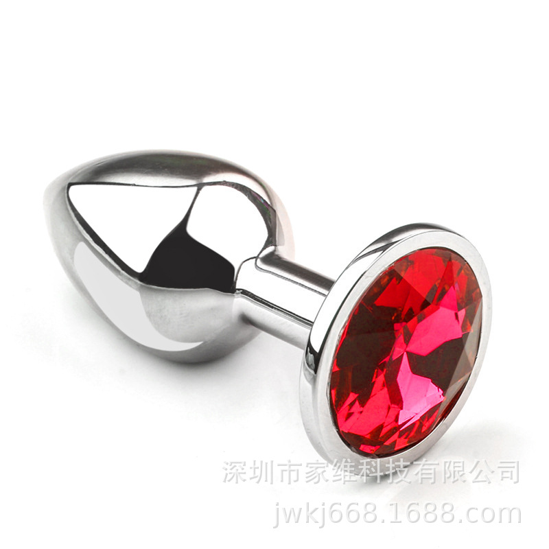 Juguetes sexuales para adultos sexy mujer metal anal plug grande y mediano pequeño tamaño alternativa SM sexo productos fábrica al por mayor