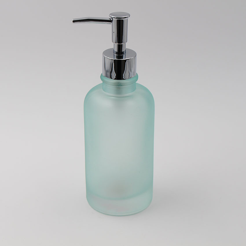 出口欧美喷色圆形玻璃乳液瓶 源头工厂喷雾