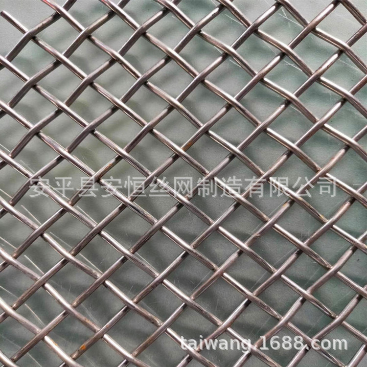 方孔编织钢丝网 养猪轧花网 煤矿锰钢过滤网 钢丝筛网生产厂家