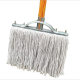 Wholesale Large Household Flat Mop Cotton Thickened Water Absorbent Swivel Lined Old-fashioned Kitchen Home Hotel