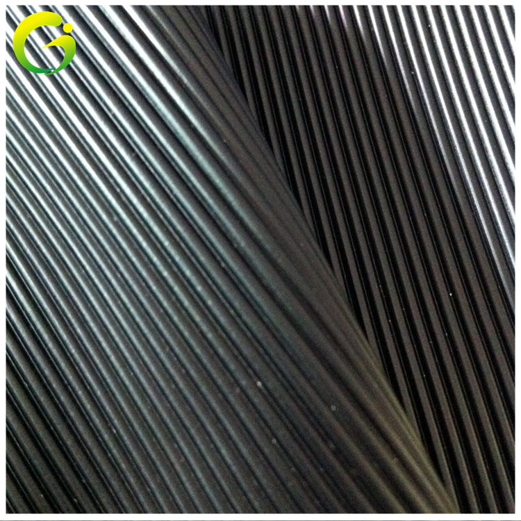 现货供应 PVC细条纹人造革  耐刮直条纹 箱包手袋文具皮革面料