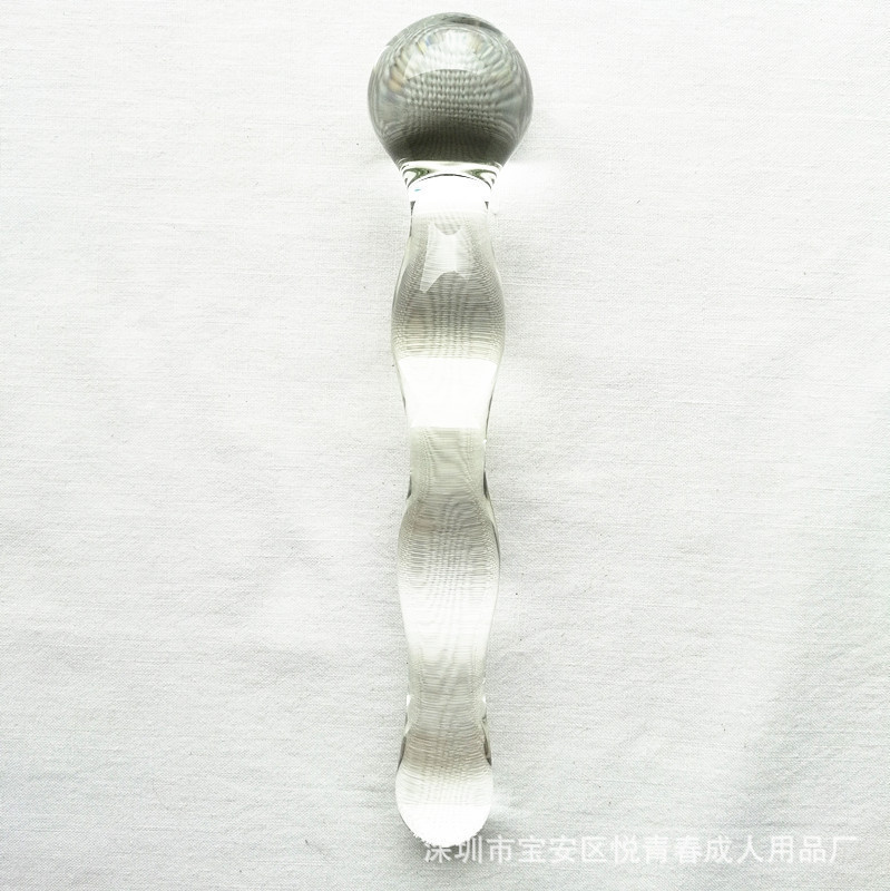 Yue Youth Glass Beads Glass Anal Plug Men's Apparatus Women's Toys Adult Products Sex Toys Women's