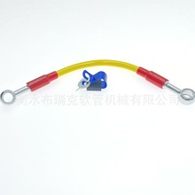 电动车碟刹油管摩托车改装前后碟刹车油管制动油管高压钢喉油管