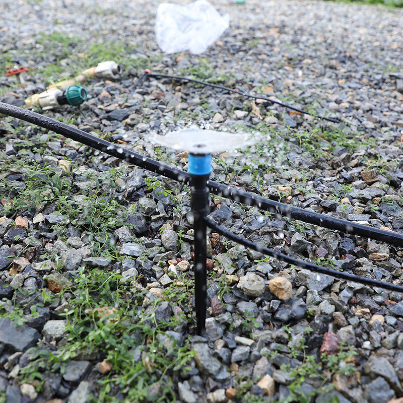 Rievador de flores integrado con boquilla de goteo, barra de enchufe de tierra, simple, rápida y conveniente, sin impuestos