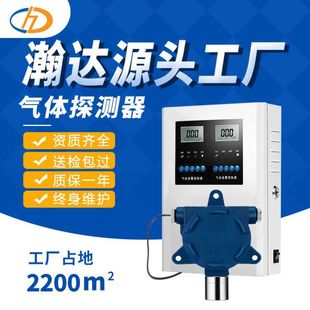 Система аварийного сигнала об обнаружении газа Jinan Handa Industrial Explosion Online Testing GDS Токсичный газовой детектор