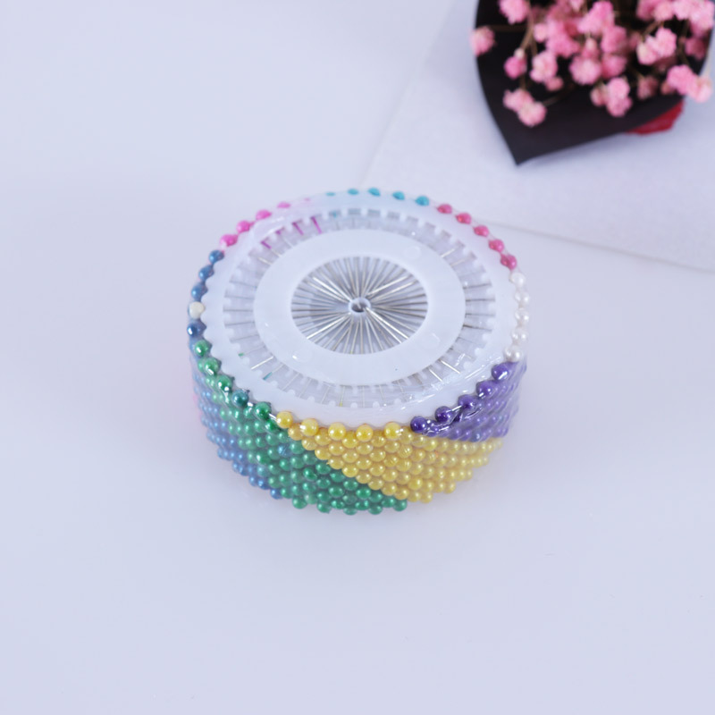 Disco Perla aguja flor azul ramo Perla aguja color blanco perla pin flor ramo material