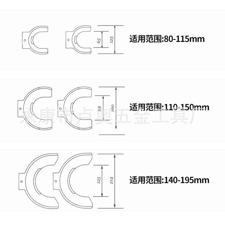 Amortiguador de todos los vehículos compresor de resorte desmontaje amortiguador herramienta de compresión de resorte desmontaje libre amortiguador compresor de resorte