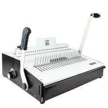 S980装订机 电动梳式装订机 梳式胶圈装订机 台历挂历打孔装订机