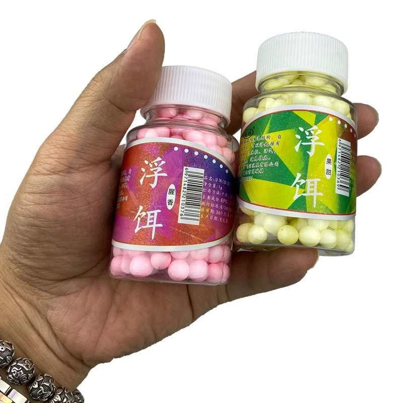 鱼诱 Floating bait foam bait buoyancy fishing floating beads floating ball particles crucian carp carp soft beads fishing bait fruity sweet