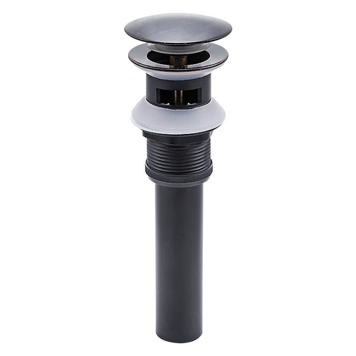 Spring-loaded full-copper downspout bathroom sink basin drain siphon hand basin accessories push-type waterfall drain