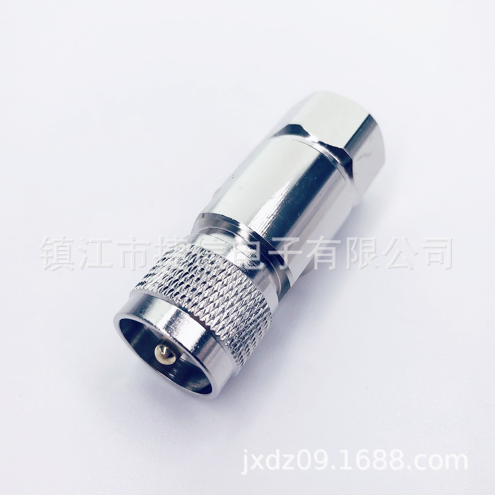 UHF-J1/2射频同轴连接器  SL16-J/2  UHF-J1/2公头馈线接头