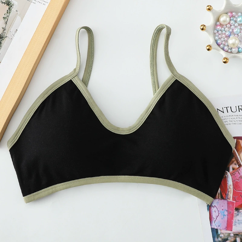  underwear, хлопковая майка, эластичная трубка топ, спортивный бюстгальтер, эффект подъёма