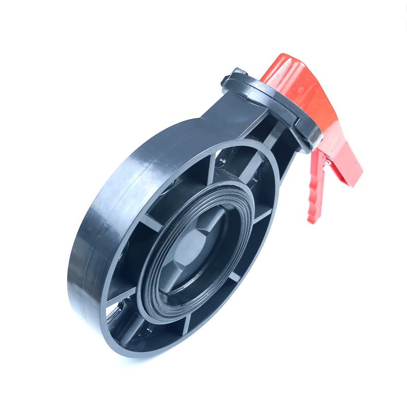 ПВХ водоснабжение вода Дроссельный клапан труба клапан Дроссельный клапан 90 110 125 160 200 315 оптовая продажа с завода