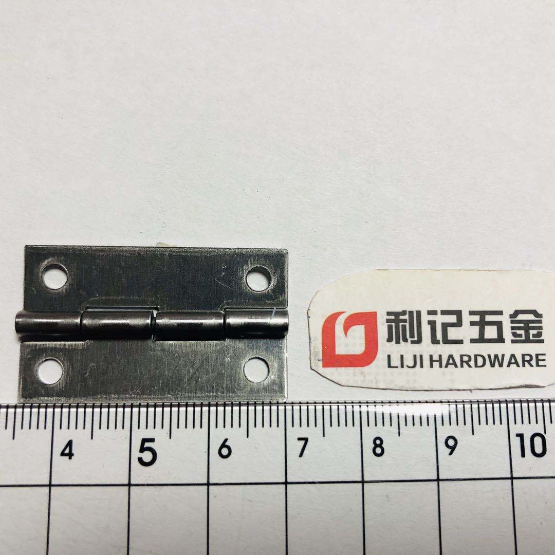 厚料铁质35*20*180度平开合页 木盒相框铰链小合页支撑 箱包配件