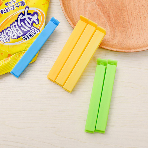 Creative candy color sealing clip plastic bag sealing clip fresh snack food clip tea sealing clip