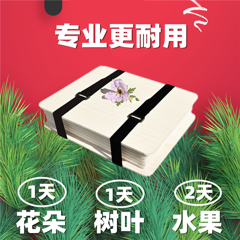 Flower Pressing Machine Wholesale Flower Pressing Machine Set DIY Making Dried Flowers Fruit Slice Tool Pressing Board DIY Plant Specimen