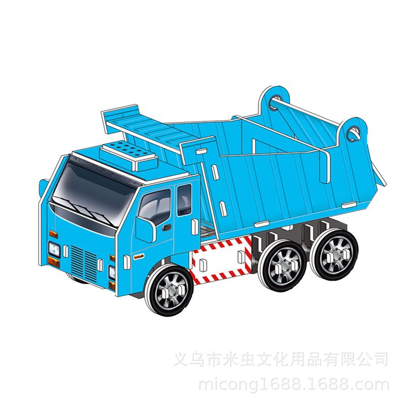 3D rompecabezas tridimensional para niños juguetes para padres e hijos construcción casa rompecabezas hecho a mano modelo de papel regalo ensamblaje interactivo